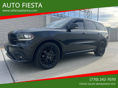 2016 Dodge Durango for sale at AUTO FIESTA in Norcross GA