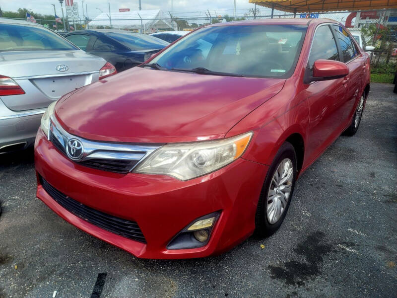 2013 Toyota Camry for sale at Marin Auto Club Inc in Miami FL