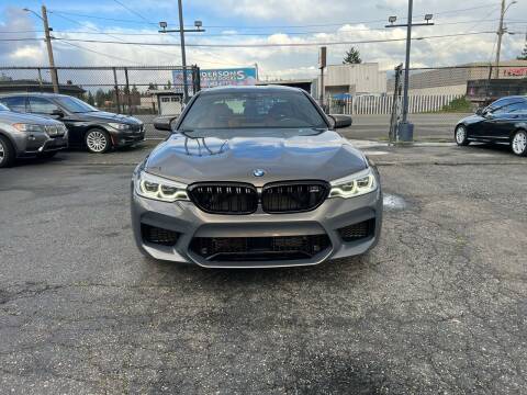 2018 BMW M5 for sale at First Union Auto in Seattle WA