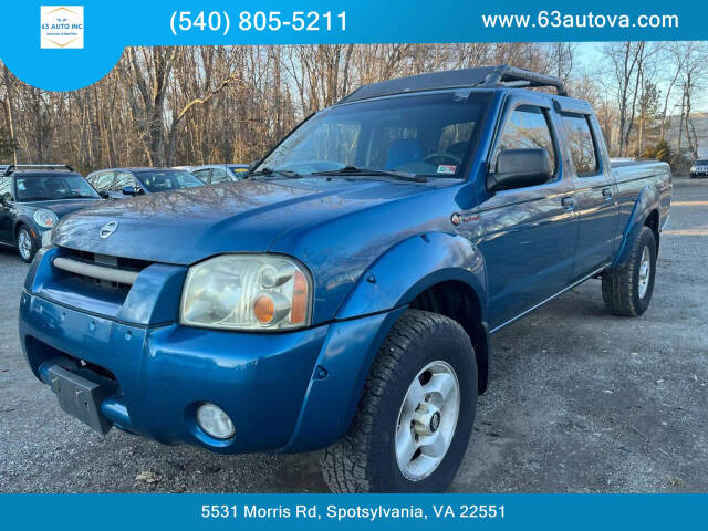 2002 Nissan Frontier for sale at 63 Auto Inc in Spotsylvania, VA