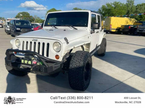 2013 Jeep Wrangler Unlimited for sale at Carolina Direct Auto Sales in Mocksville NC