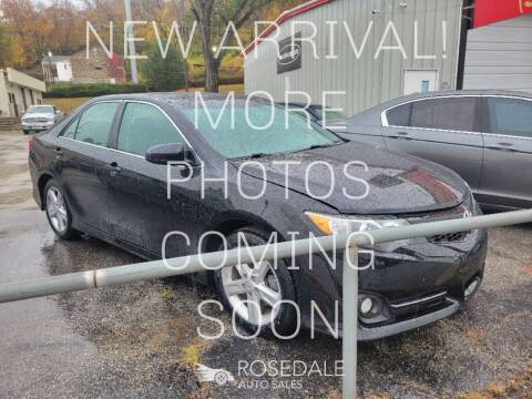 2012 Toyota Camry for sale at Rosedale Auto Sales Incorporated in Kansas City KS