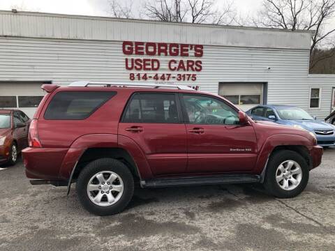 2005 Toyota 4Runner for sale at George's Used Cars Inc in Orbisonia PA