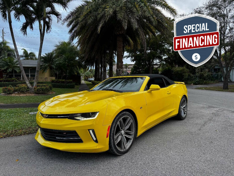 2017 Chevrolet Camaro for sale at SOLANOS & SANCHEZ AUTO SALES C in Hollywood FL