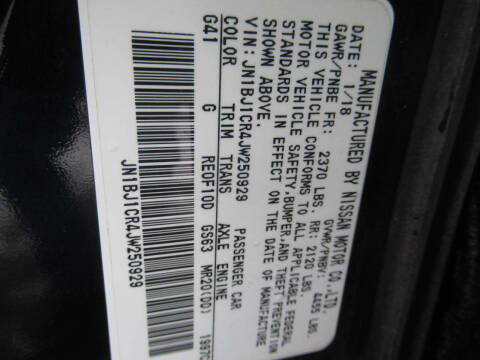 2018 Nissan Rogue Sport