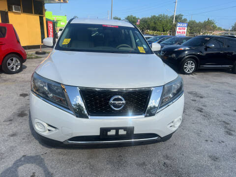 2013 Nissan Pathfinder for sale at Dulux Auto Sales Inc & Car Rental in Hollywood FL