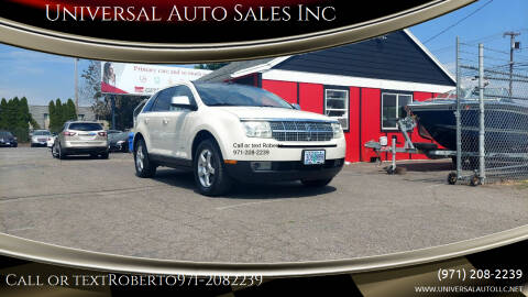 2007 Lincoln MKX for sale at Universal Auto Sales Inc in Salem OR