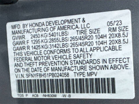 2023 Honda Passport EX-L