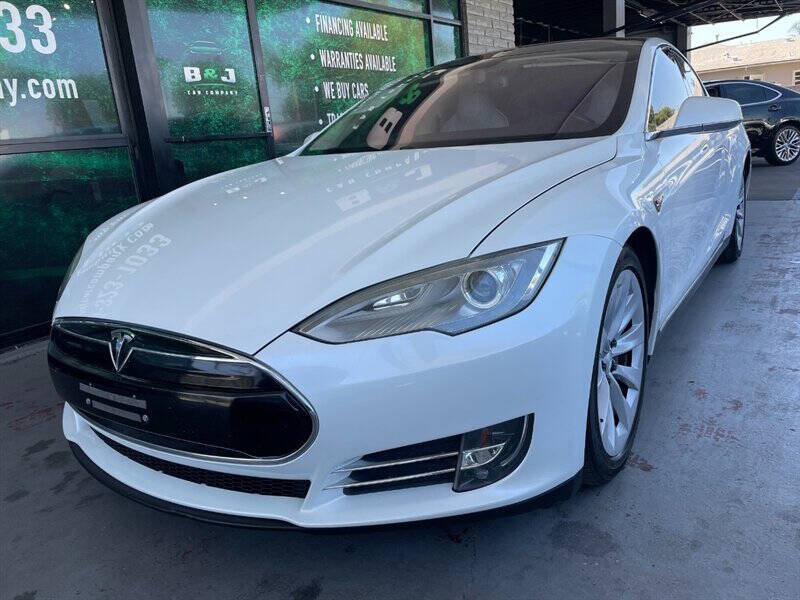 2012 Tesla Model S for sale at B & J Car Company in Orange, CA