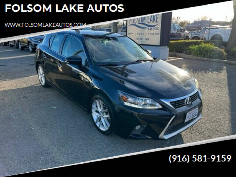 2014 Lexus CT 200h for sale at FOLSOM LAKE AUTOS in Orangevale CA