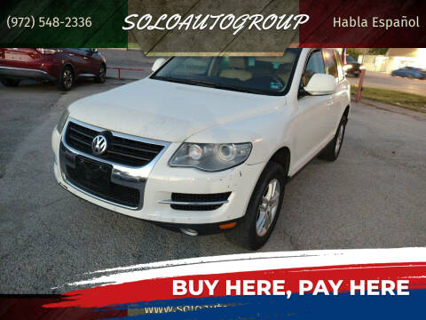 2009 Volkswagen Touareg 2 for sale at SOLOAUTOGROUP in Mckinney TX
