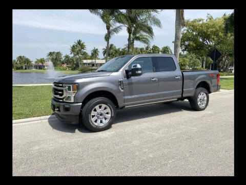 2022 Ford F-250 Super Duty for sale at RIDES OF THE PALM BEACHES INC in Boca Raton FL