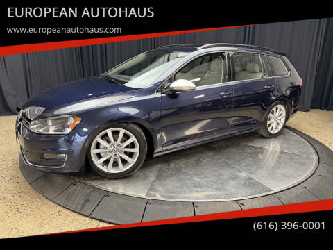 2017 Volkswagen Golf SportWagen for sale at EUROPEAN AUTOHAUS in Holland MI