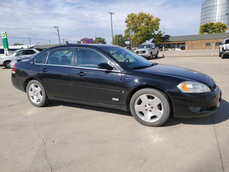 2008 Chevrolet Impala for sale at Hubers Automotive Inc in Pipestone MN