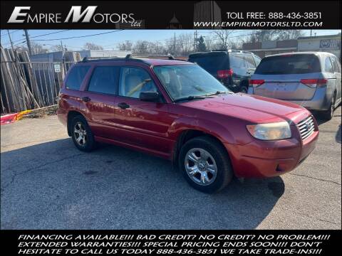 2006 Subaru Forester for sale at Empire Motors LTD in Cleveland OH