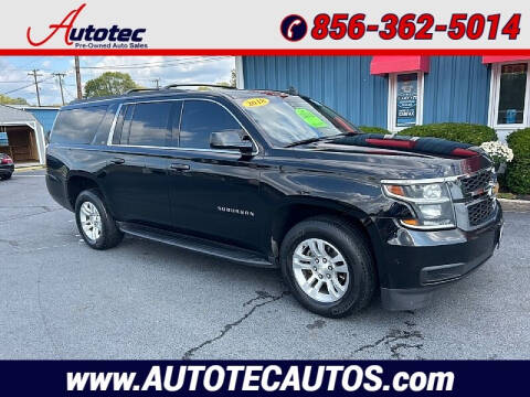 2018 Chevrolet Suburban for sale at Autotec Auto Sales in Vineland NJ