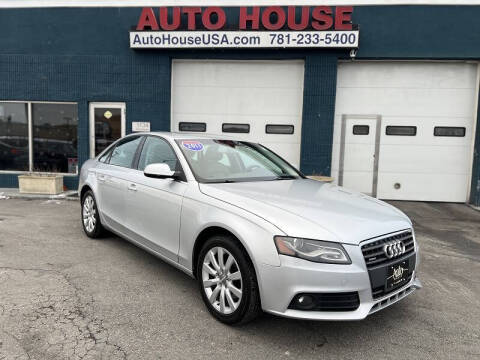 2011 Audi A4 for sale at Auto House USA in Saugus MA