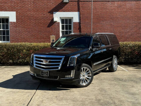 2018 Cadillac Escalade ESV for sale at UPTOWN MOTOR CARS in Houston TX