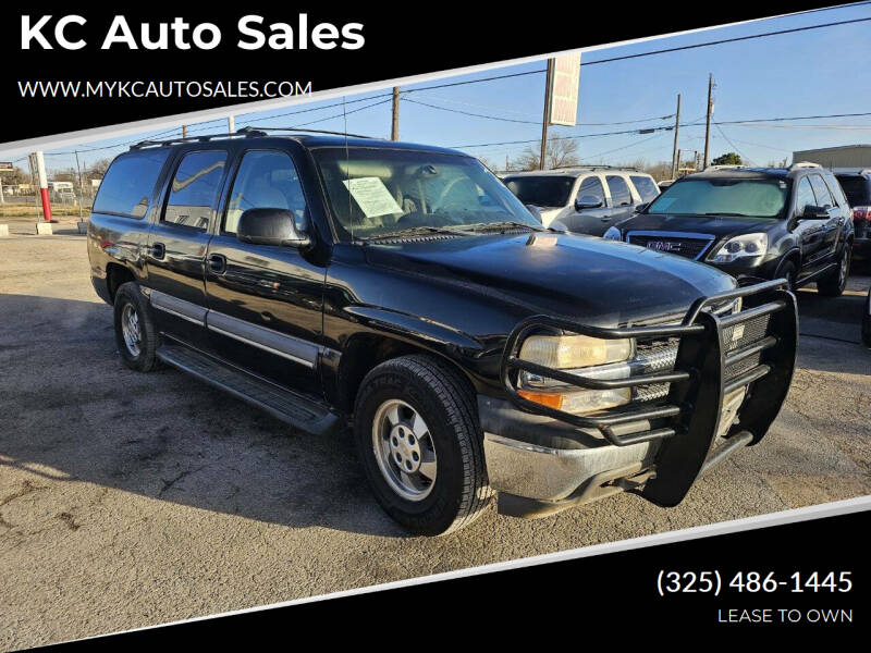 2003 Chevrolet Suburban for sale at KC Auto Sales in San Angelo TX