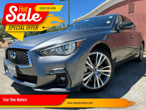 2018 Infiniti Q50 for sale at Star One Motors in Hayward CA