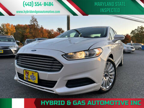 2014 Ford Fusion Hybrid for sale at Hybrid & Gas Automotive Inc in Aberdeen MD