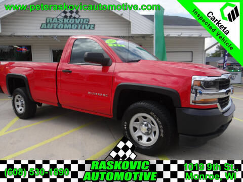 2016 Chevrolet Silverado 1500 for sale at RASKOVIC AUTOMOTIVE GROUP in Monroe WI