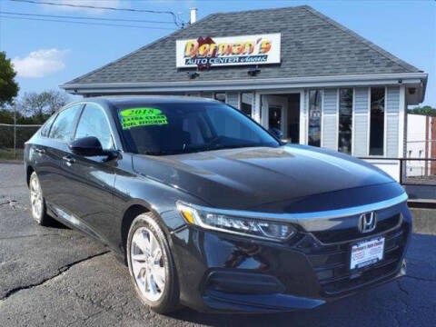 2018 Honda Accord for sale at Dorman's Auto Sales of Pawtucket in Pawtucket RI