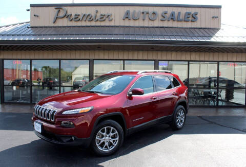 2018 Jeep Cherokee for sale at PREMIER AUTO SALES in Carthage MO