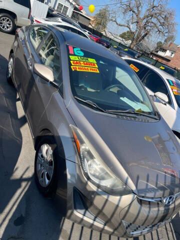 2016 Hyundai Elantra for sale at Rey's Auto Sales in Stockton CA