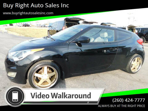 2012 Hyundai Veloster for sale at Buy Right Auto Sales Inc in Fort Wayne IN