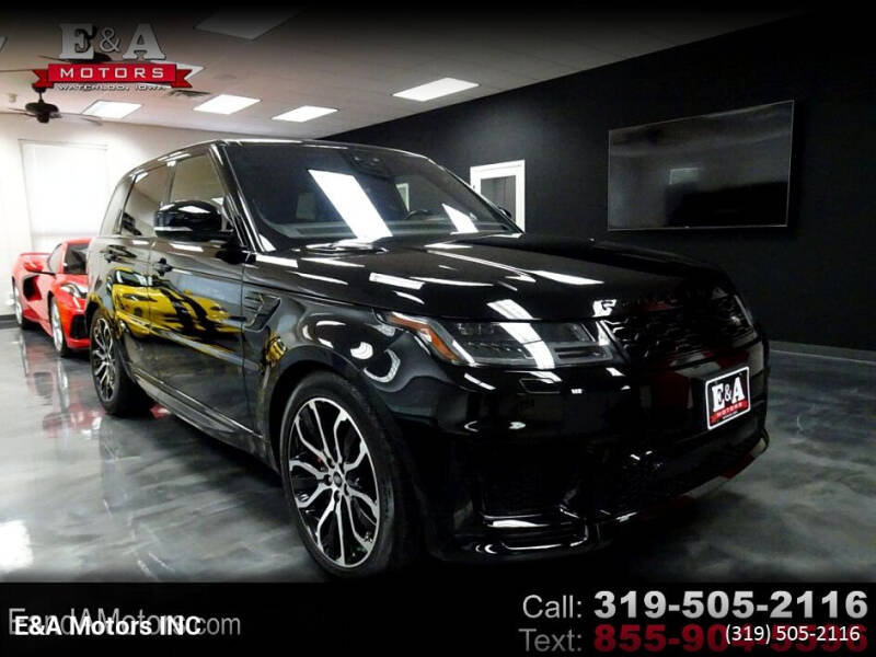 2019 Land Rover Range Rover Sport for sale at E&A Motors in Waterloo IA