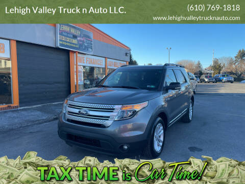 2014 Ford Explorer for sale at Lehigh Valley Truck n Auto LLC. in Schnecksville PA