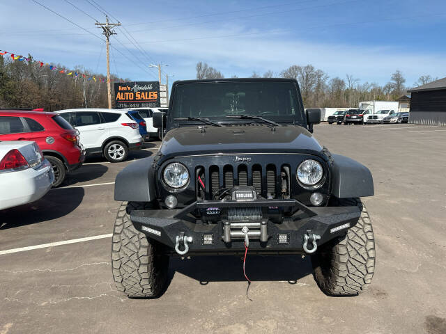 2015 Jeep Wrangler for sale at Auto Hunter in Webster, WI