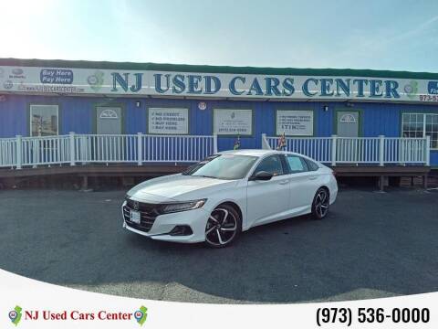 2022 Honda Accord for sale at New Jersey Used Cars Center in Irvington NJ