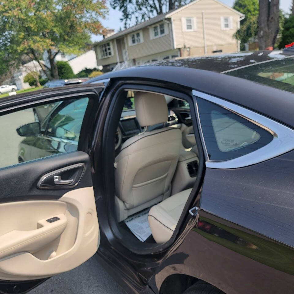 2015 Chrysler 200 for sale at Lucky One Auto Sales in Lafayette, NY