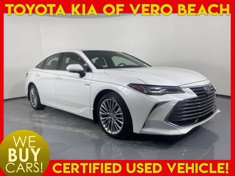 2021 Toyota Avalon Hybrid for sale at PHIL SMITH AUTOMOTIVE GROUP - Toyota Kia of Vero Beach in Vero Beach FL