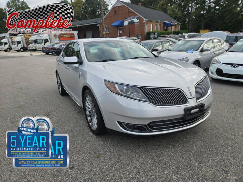 2014 Lincoln MKS for sale at Complete Auto Center , Inc in Raleigh NC