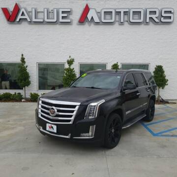 2015 Cadillac Escalade for sale at Value Motors Company in Marrero LA