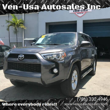 2015 Toyota 4Runner for sale at Ven-Usa Autosales Inc in Miami FL
