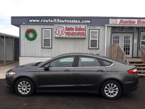 2016 Ford Fusion for sale at Route 33 Auto Sales in Carroll OH