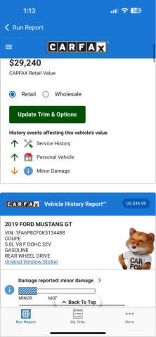 2019 Ford Mustang GT