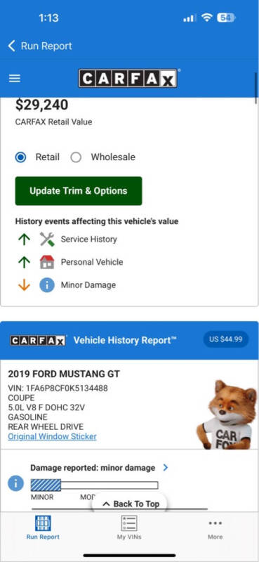 2019 Ford Mustang GT