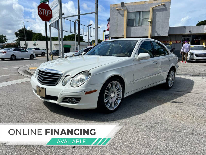 2008 Mercedes-Benz E-Class for sale at Global Auto Sales USA in Miami FL