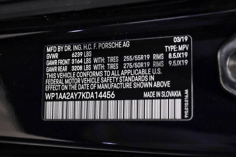2019 Porsche Cayenne