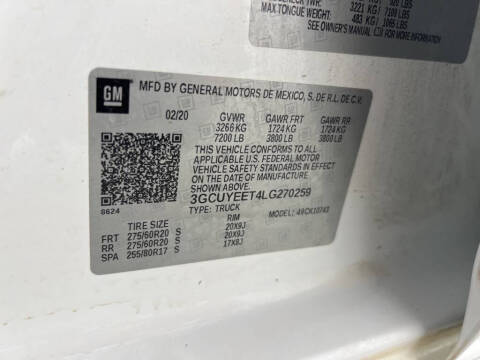 2020 Chevrolet Silverado 1500