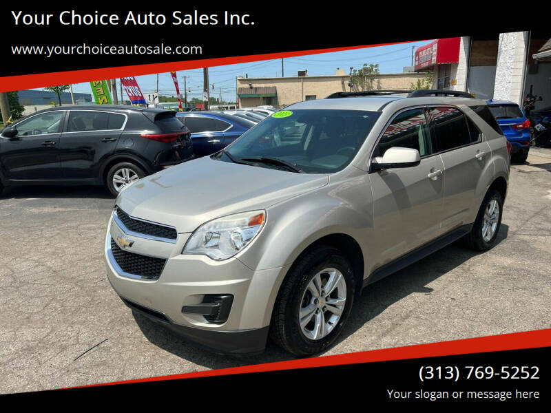 2015 Chevrolet Equinox for sale at Your Choice Auto Sales Inc. in Dearborn MI