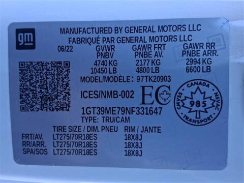 2022 GMC Sierra 2500HD SLE