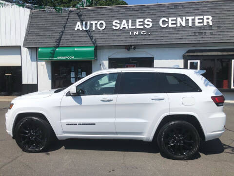 2018 Jeep Grand Cherokee for sale at Auto Sales Center Inc in Holyoke MA