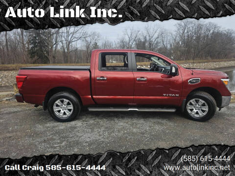 2017 Nissan Titan for sale at Auto Link Inc. in Spencerport NY