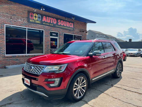 2016 Ford Explorer for sale at Auto Source in Ralston NE